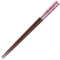 Sakura Pink  on Natural Wood Chopsticks