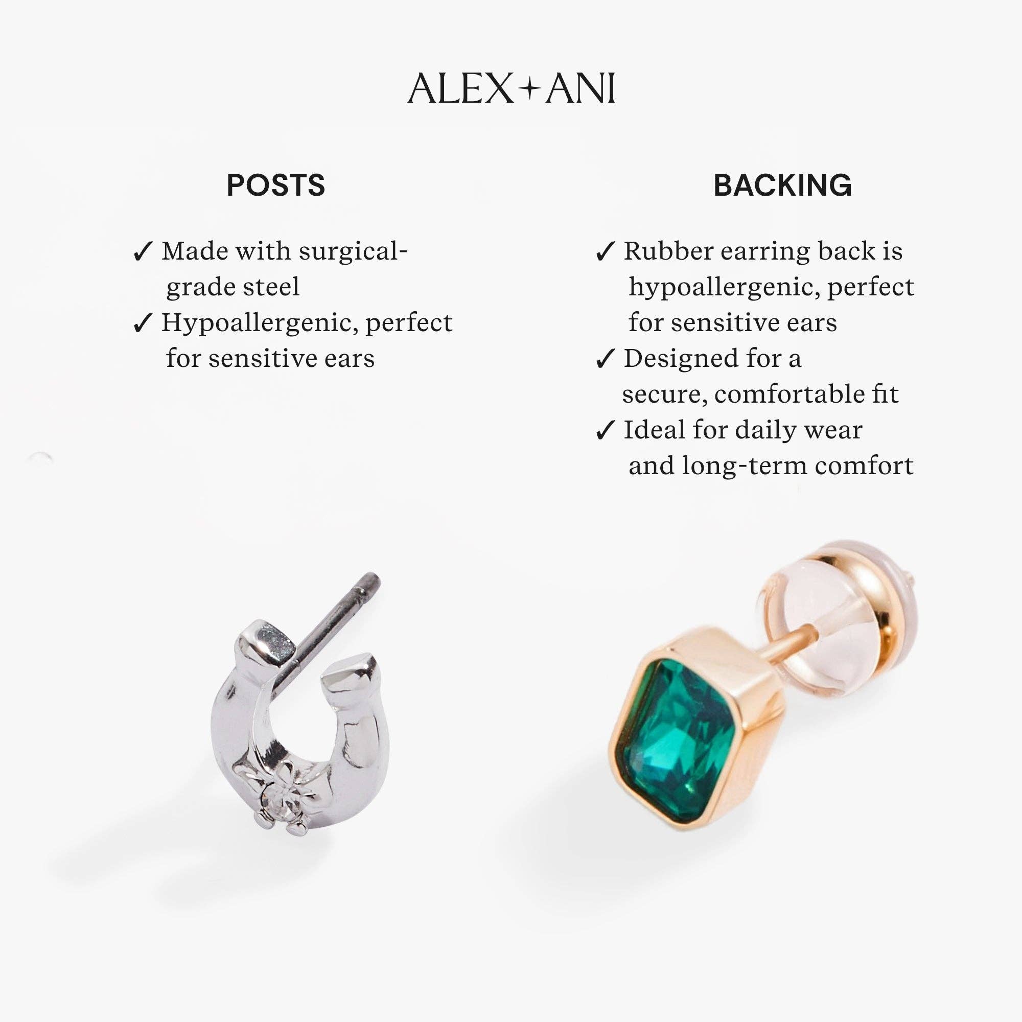 Alex and Ani - Harry Potter™ Hermione Wand Earrings