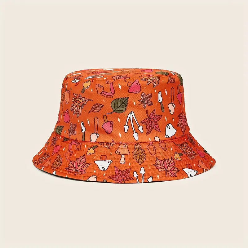 Cottage Core  Mushroom Bucket Hats