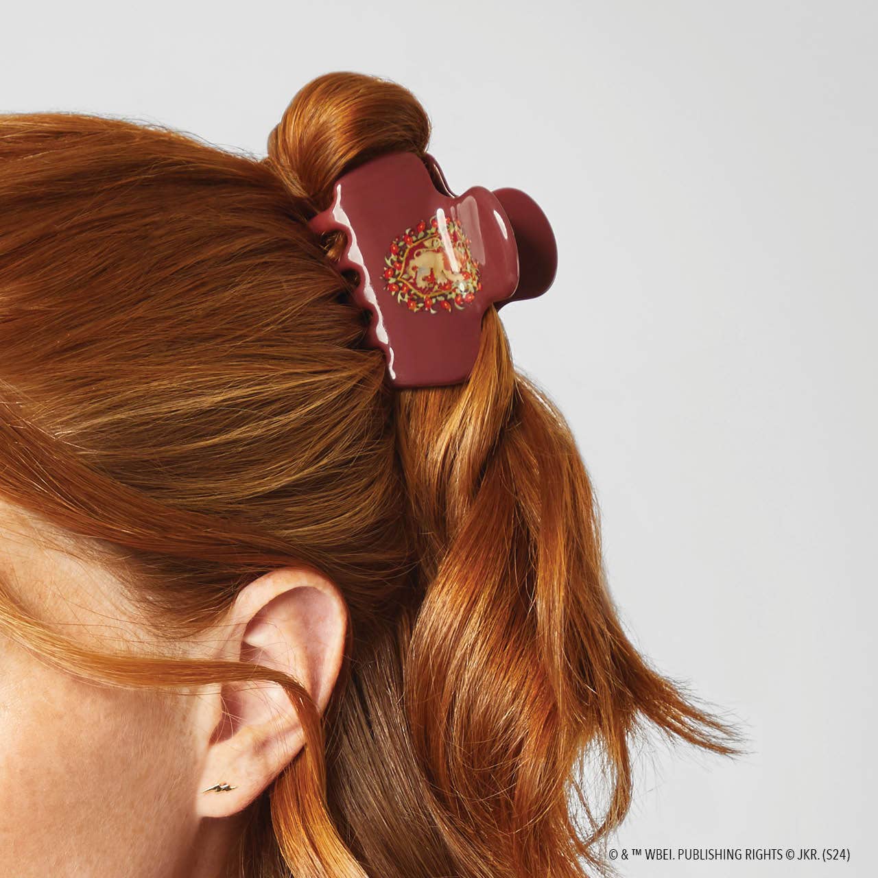 KITSCH - Harry Potter x Kitsch Recycled Cloud ClawClip 1pc-Gryffindor
