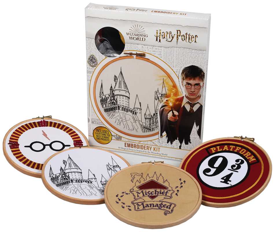 Simon & Schuster - Harry Potter Embroidery by Deborah Wilding