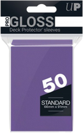 Deck Protector Pack: Purple Gloss 50ct