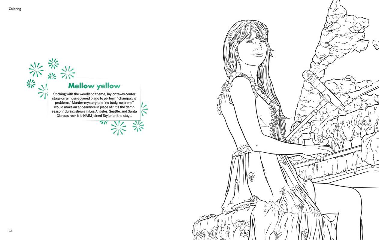 Simon & Schuster - Taylor Swift Coloring & Activity Book: Tour Edition by Editors of Thunder Bay Press