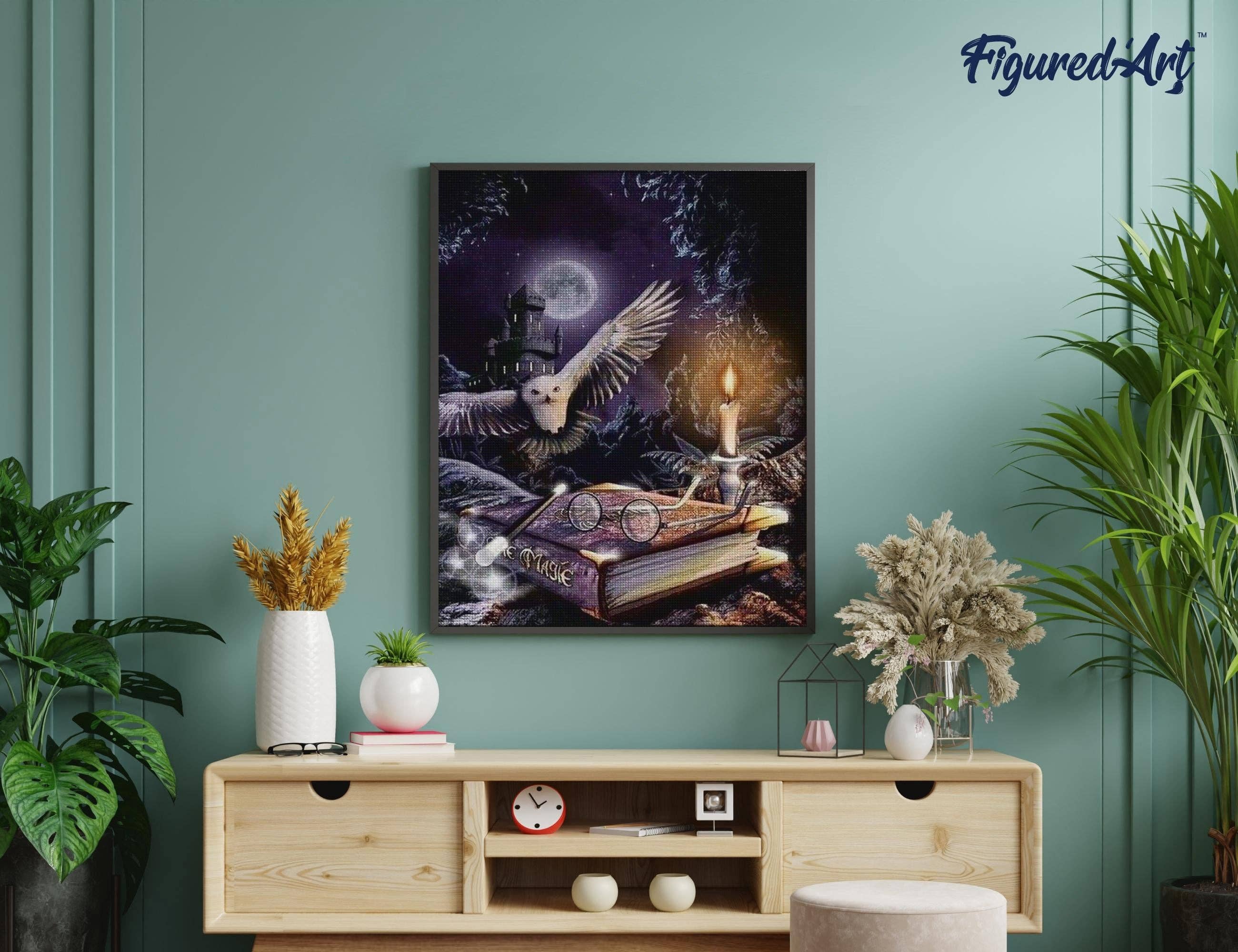 Figured'Art - Diamond Painting - Magic Owl