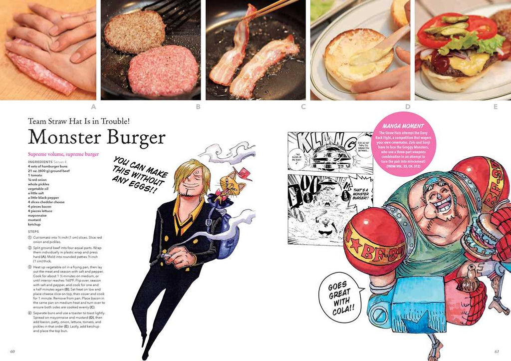 Simon & Schuster - One Piece: Pirate Recipes by Sanji