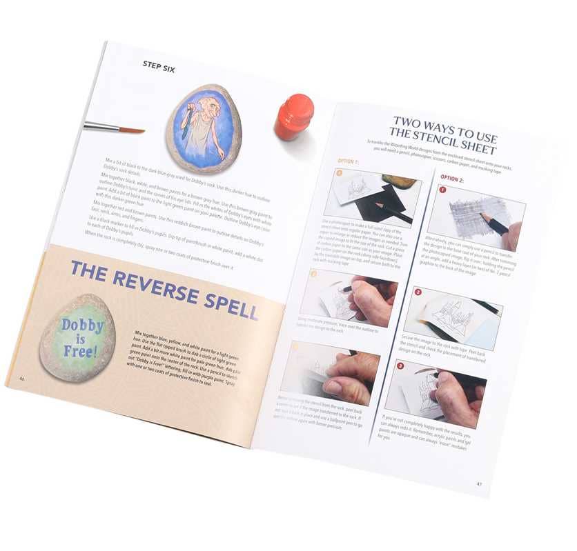 Simon & Schuster - Harry Potter Rock Painting by Marcy Kelman