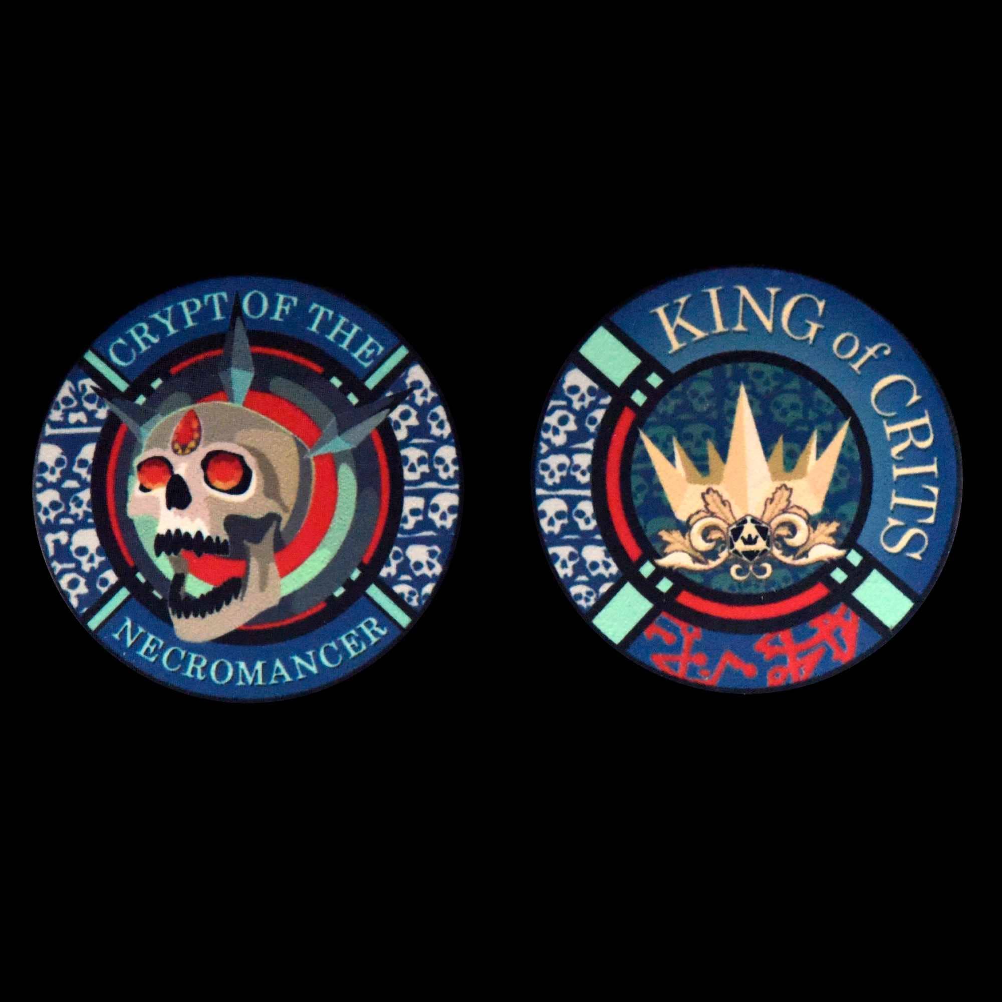 DNDDICE.COM - Crypt of the Necromancer 11 Dice Set