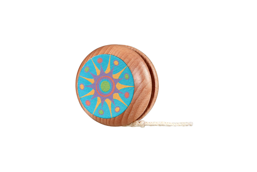 Toysmith - Neato! Wood Yo-Yo- Retro Classic, vintage toys