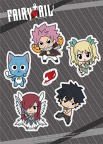 Fairy Tail Group Sticker Set - Anime