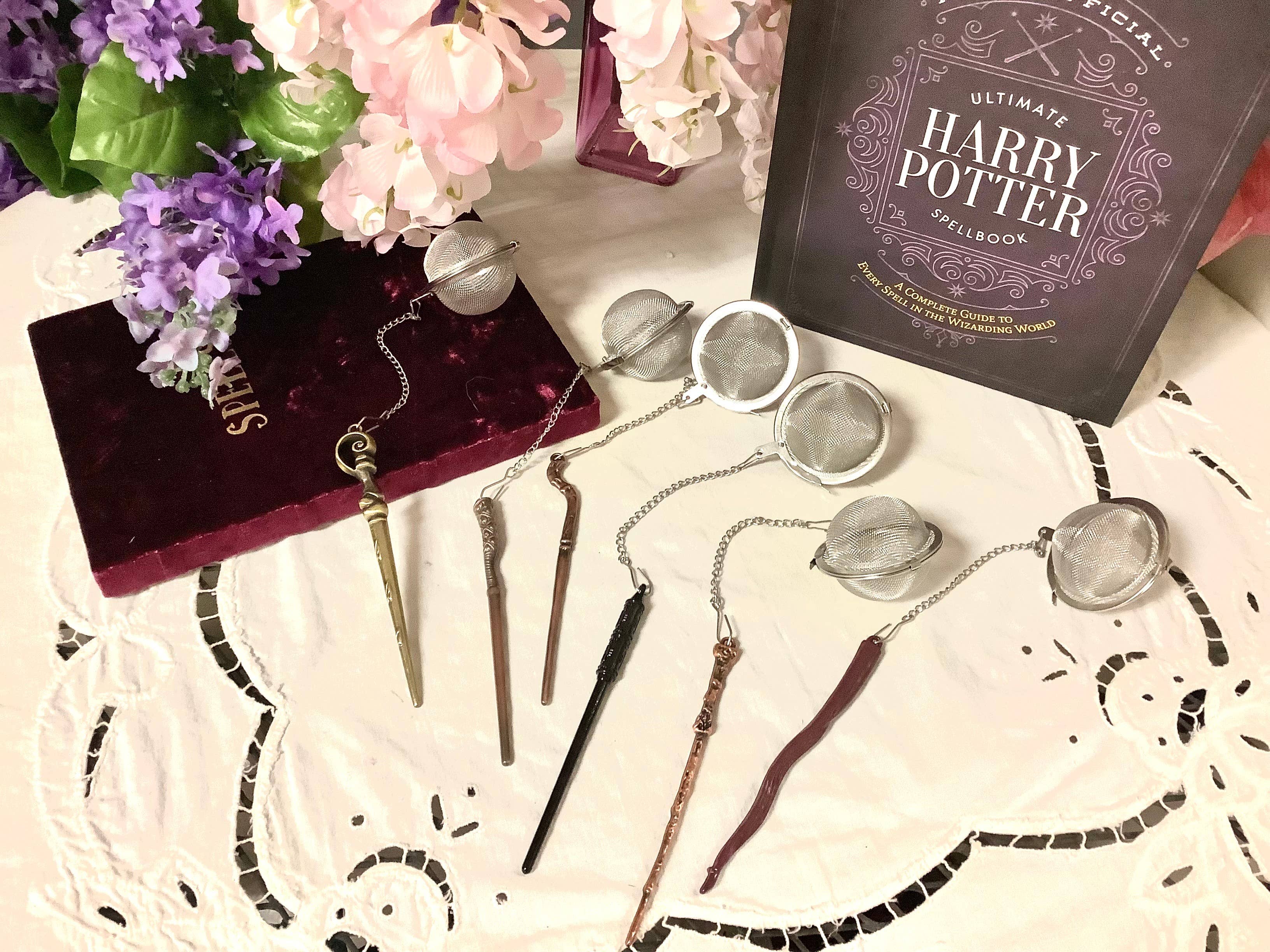 All Little Cute Things - Tea Ball Infuser Harry Potter Wizard Character Magical Wand
