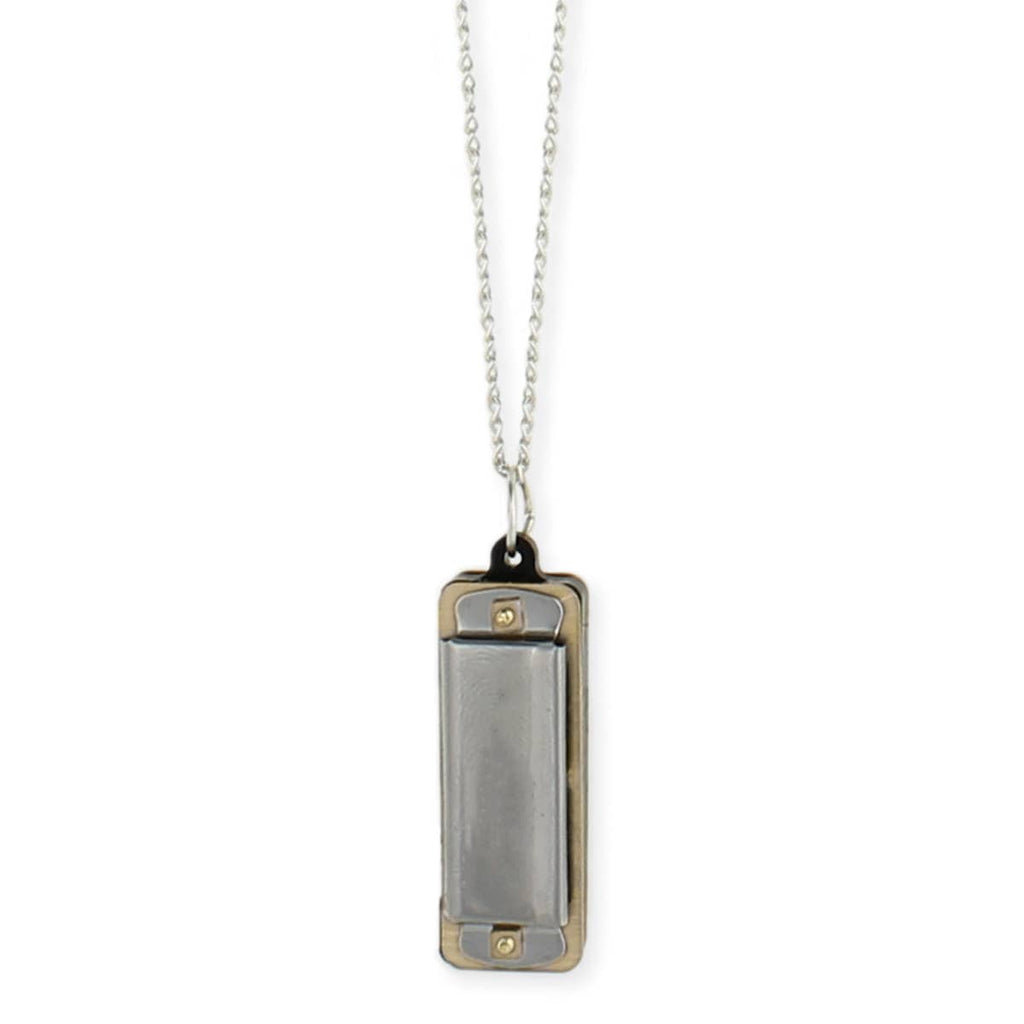 ZAD - Silver Harmonica Necklace