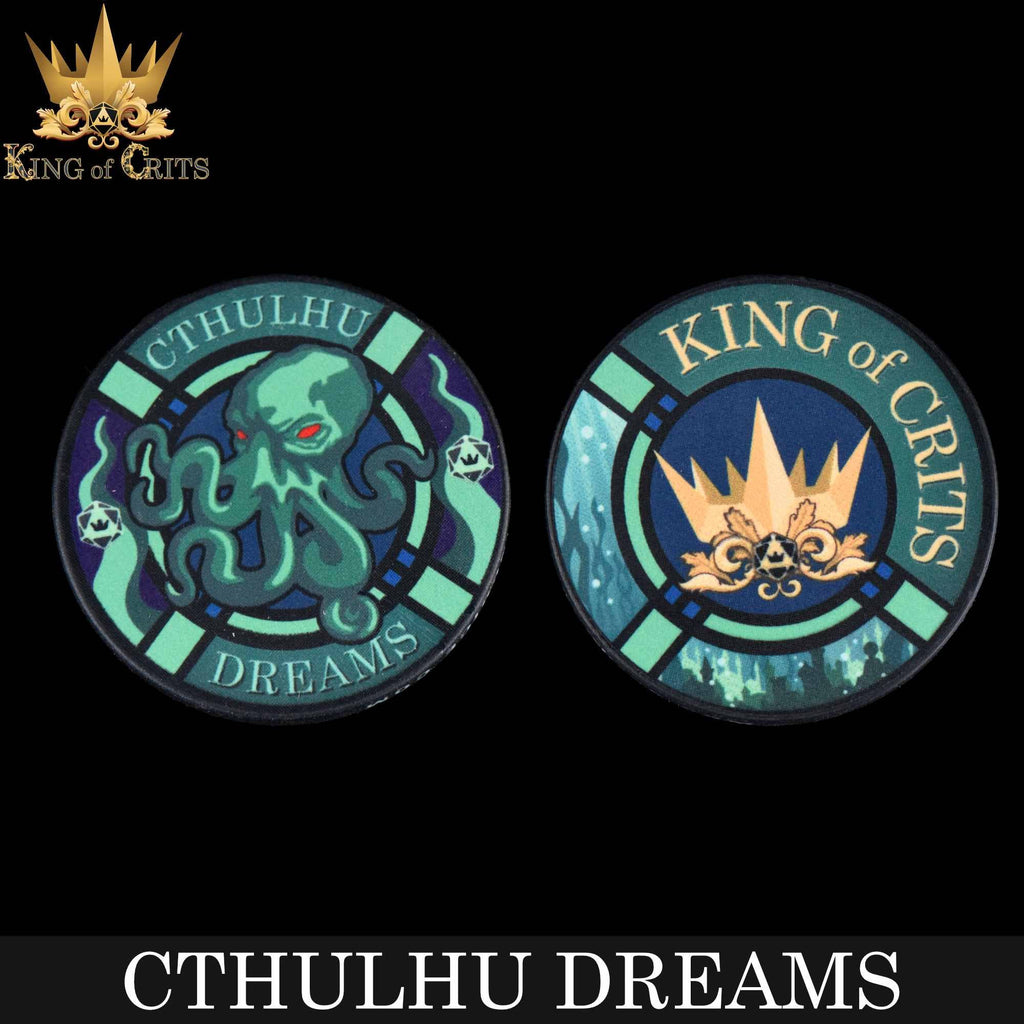 DNDDICE.COM - Cthulhu Dreams - 11 Dice Set