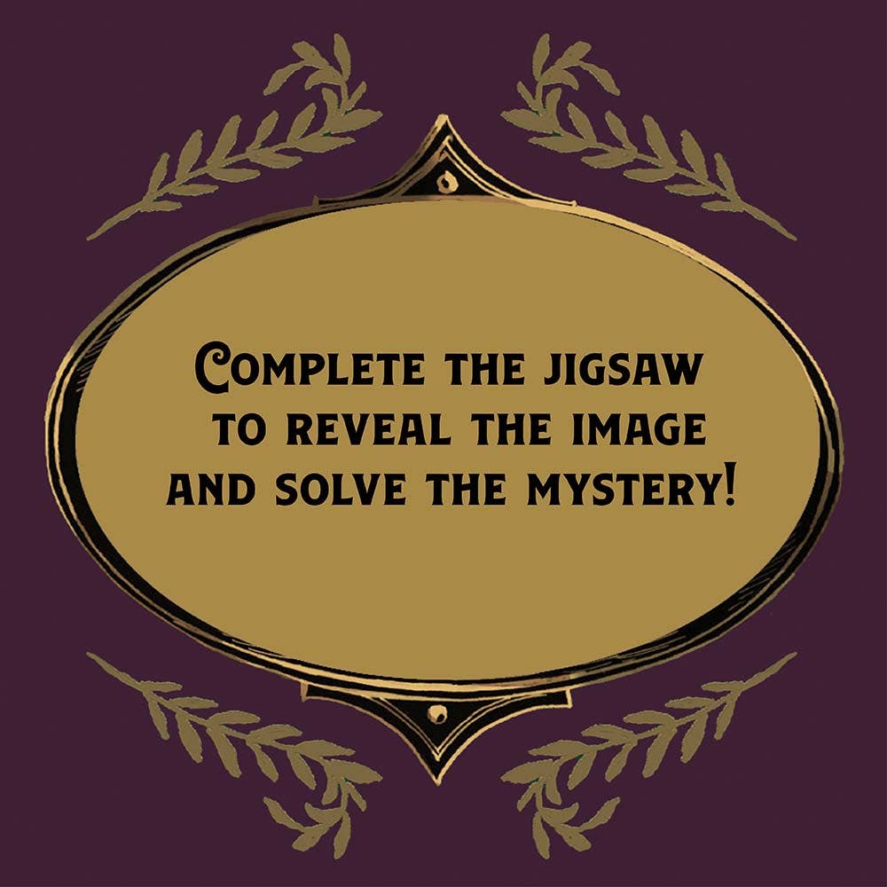 Chronicle Books - Murder Most Puzzling: The Missing Will 500-Piece Puzzle