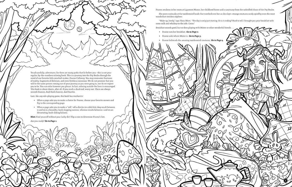 Insight Editions - #1 Pop Culture Publisher - Critical Role: Fearne Calloway’s Fey Fantasy