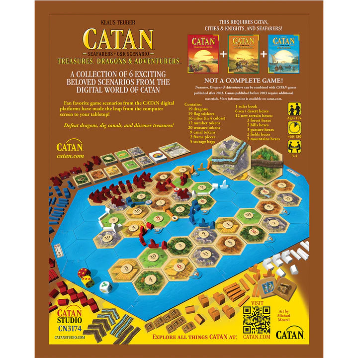 Catan - Treasures, Dragons, and Adventurers