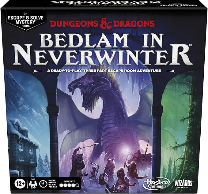 Bedlam in Neverwinter D&D Board Game