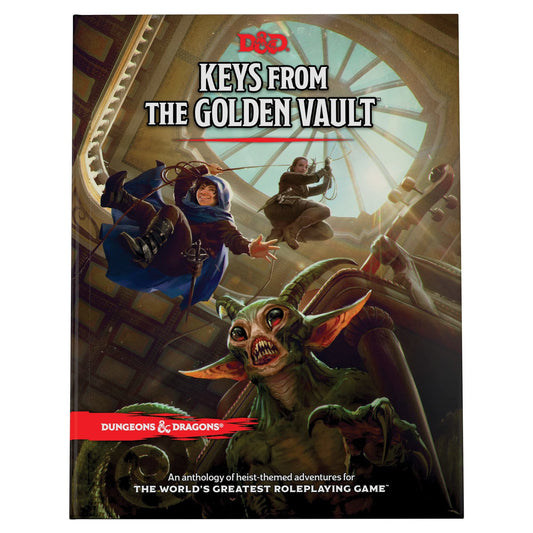 Keys From the Golden Vault D&D Adventure Book