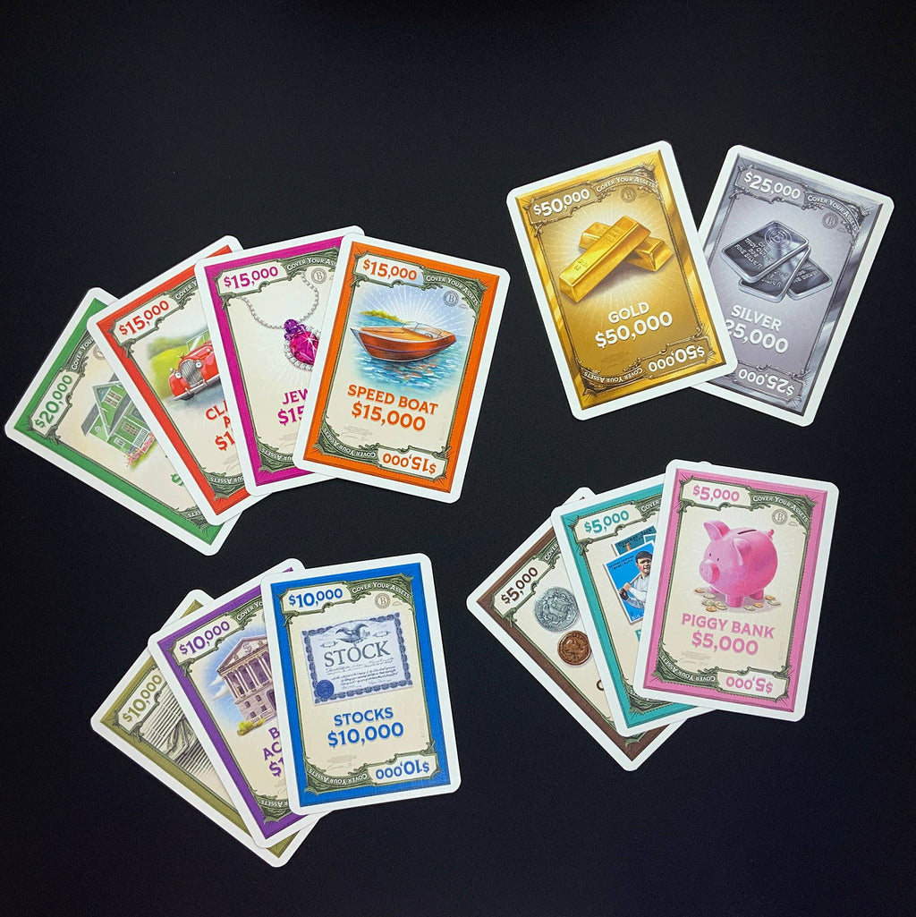 Cover Your Assets® Card Game by Grandpa Beck's Games