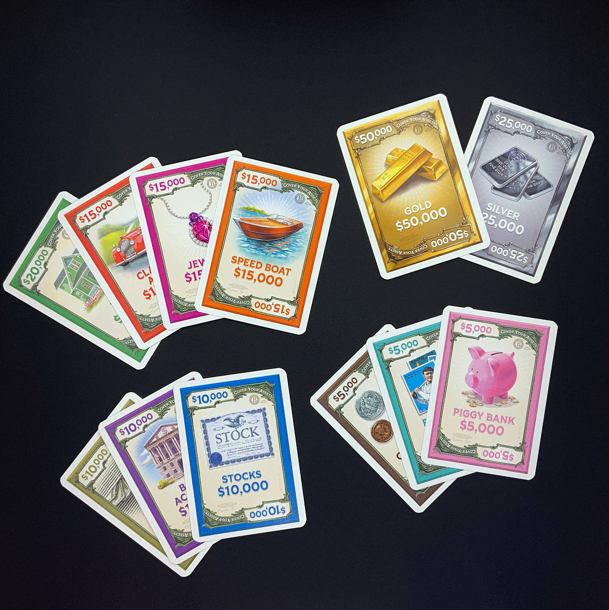 Cover Your Assets® Card Game by Grandpa Beck's Games