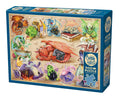 Outset Games and Cobble Hill Puzzles - D20 Dragons by Jacob Walker - 500pc Puzzle