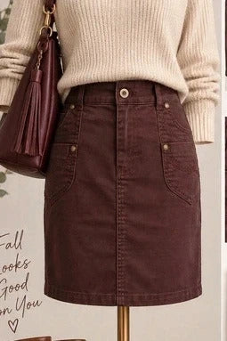 Christopher & Banks Plum Skirt | Women's Size 4