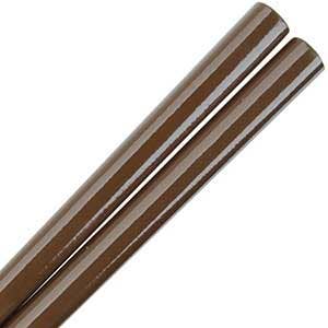 Brown Glossy Painted Japanese Style Chopsticks