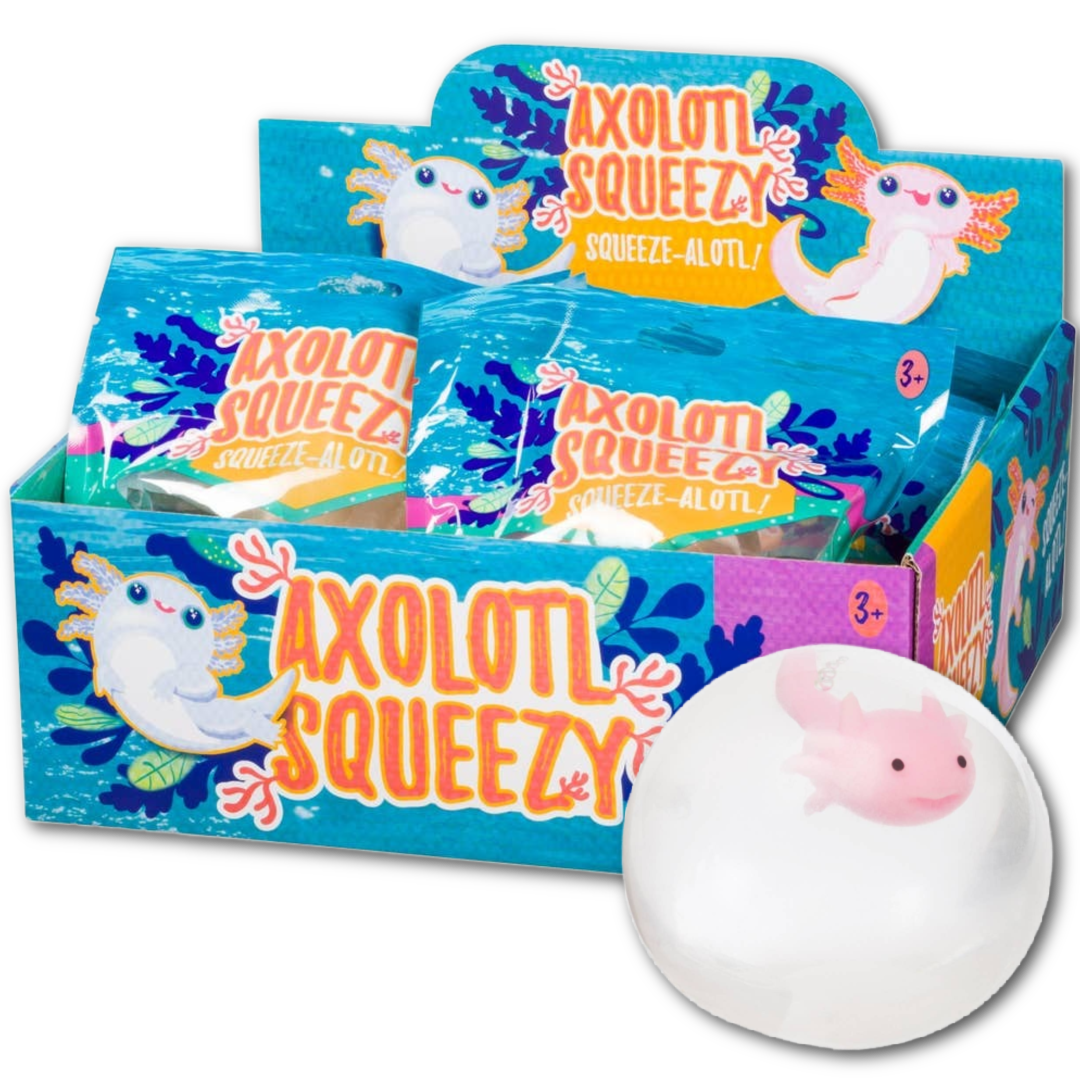 Toysmith - Axolotl Squeeze Ball