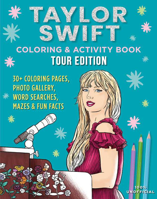 Simon & Schuster - Taylor Swift Coloring & Activity Book: Tour Edition by Editors of Thunder Bay Press