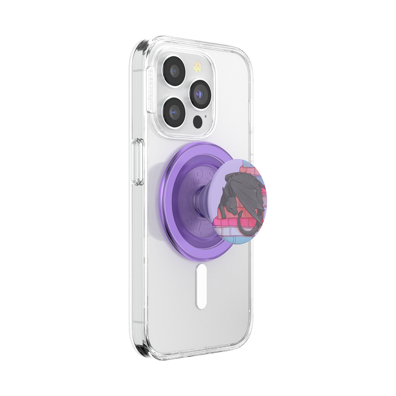 PopSockets - PopSockets MagSafe Phone Grip - Curled Up With A Good Book