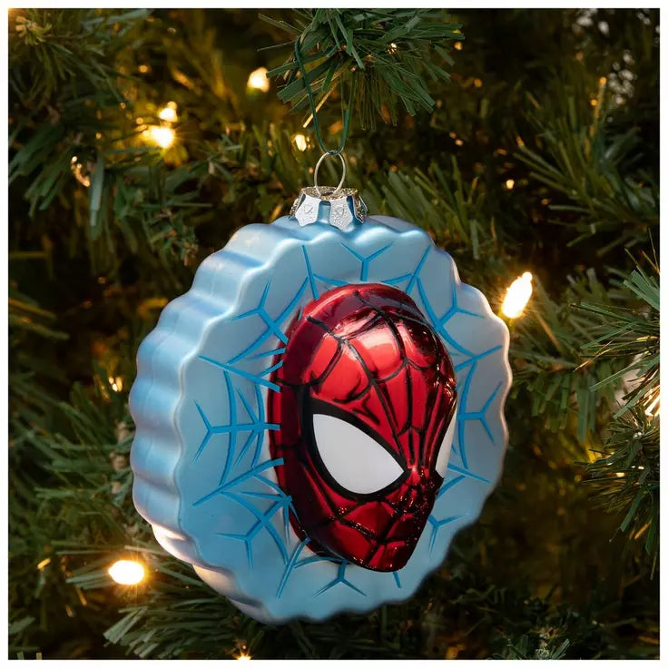 Spider-Man Ornament Glass Hallmark Ornament