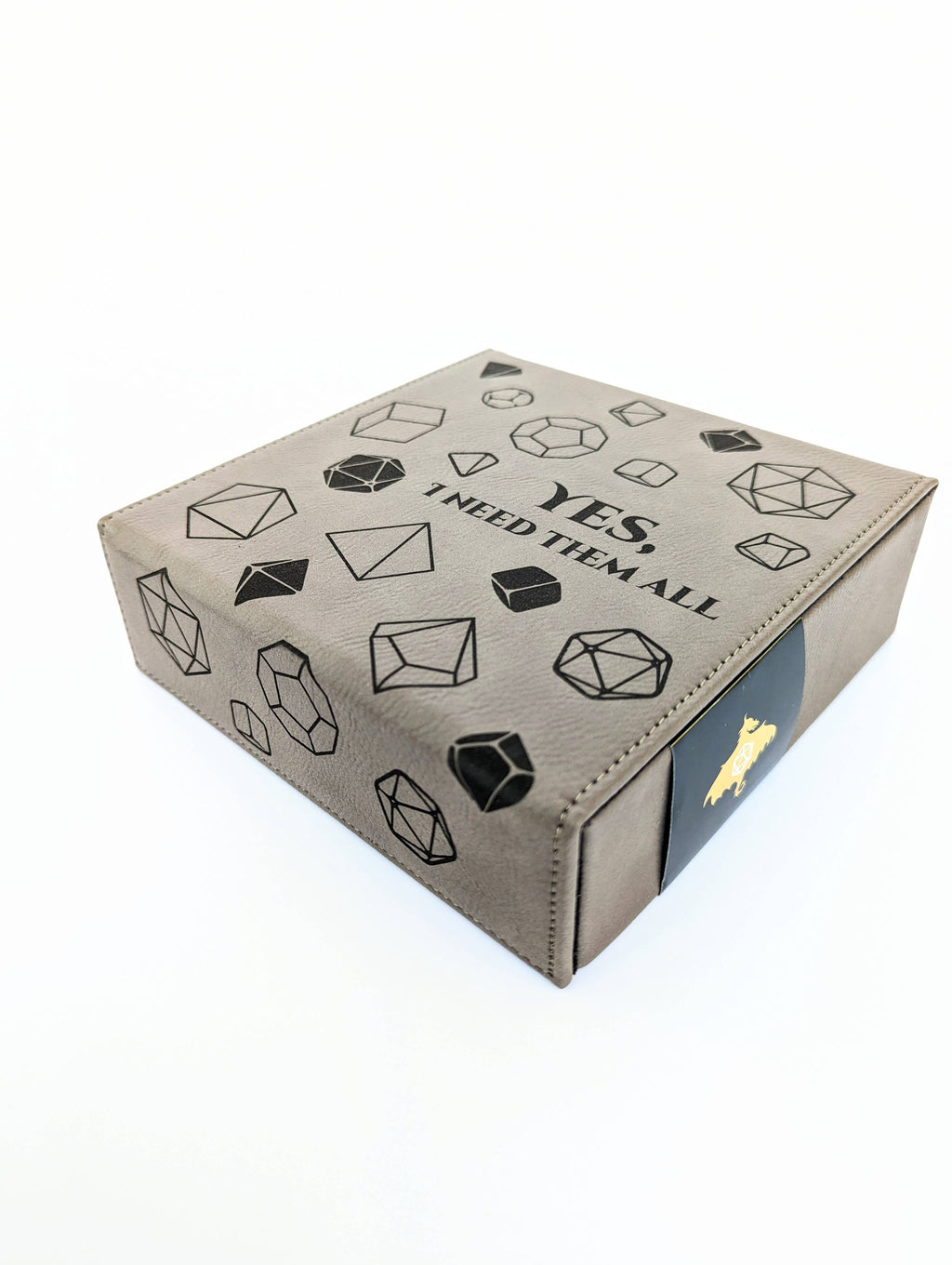 NTSD Gaming and Bookish Goods - Yes, I Need Them All - D&D - Vegan Leather Dice Box