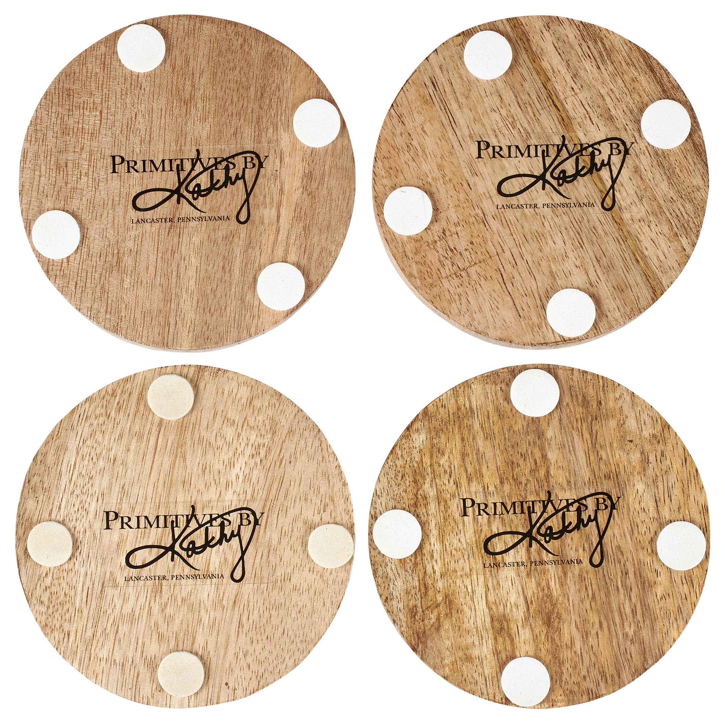 Primitives by Kathy - Mushrooms Coaster Set
