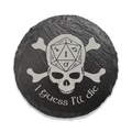 Game Master Dice - Funny D&D Drink Coaster