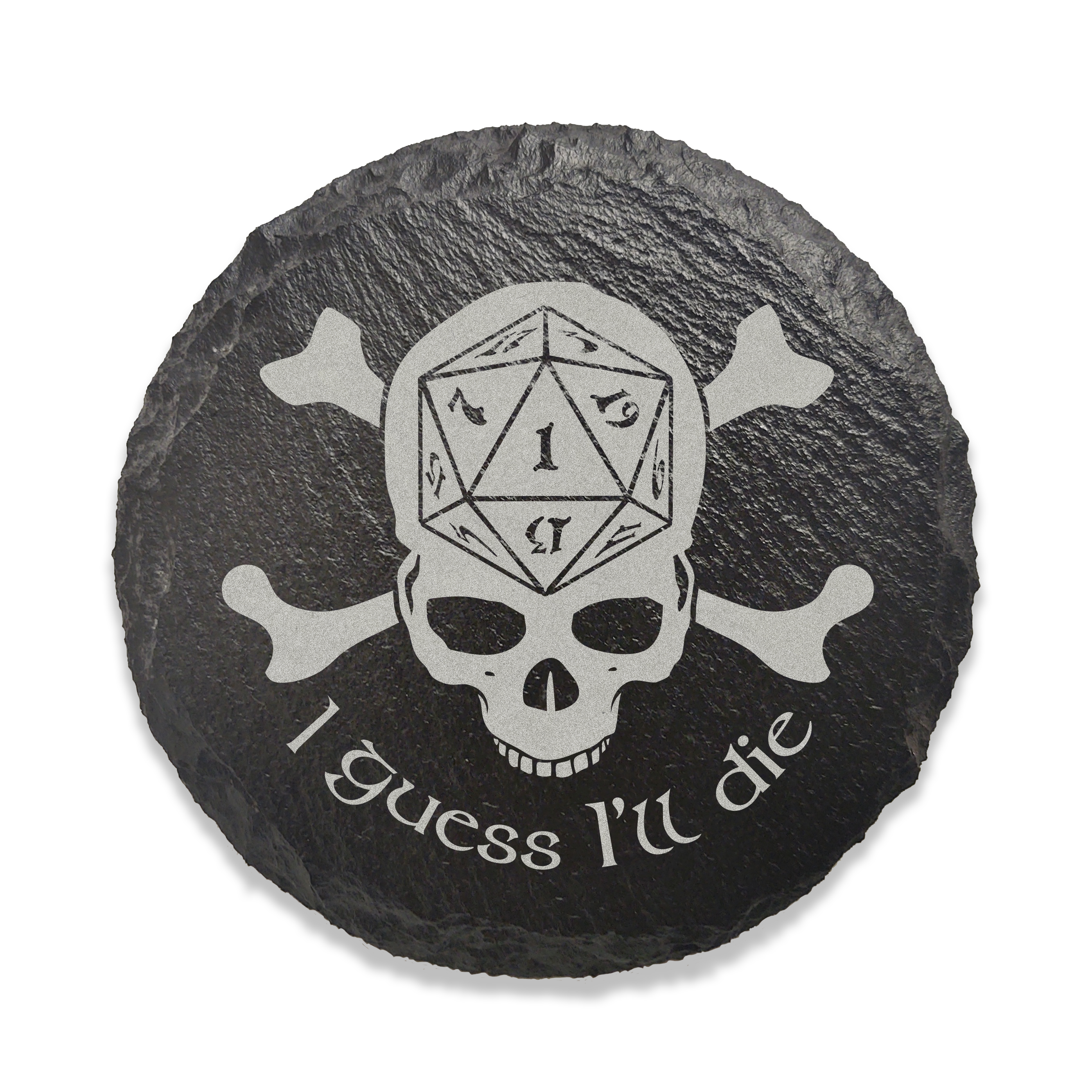 Game Master Dice - Funny D&D Drink Coaster