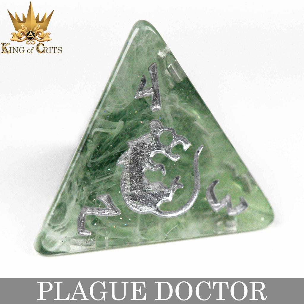 DNDDICE.COM - Plague Doctor - 11 Dice Set