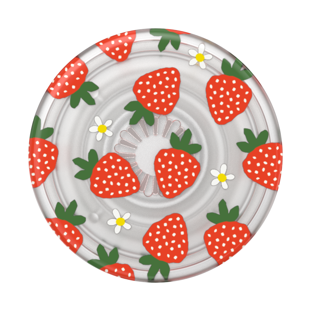PopSockets - PopSockets Plant - Based Phone Grip - Plant Berries & Cream