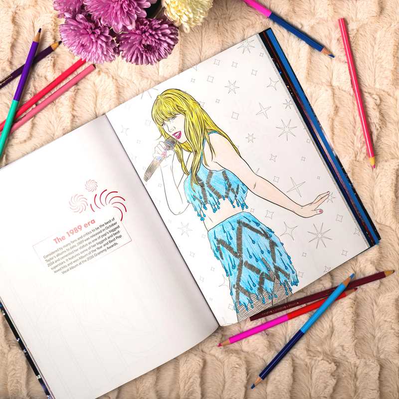 Simon & Schuster - Taylor Swift Coloring & Activity Book: Tour Edition by Editors of Thunder Bay Press