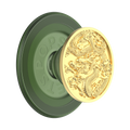 PopSockets - PopSockets MagSafe Phone Grip - Enamel Dragon