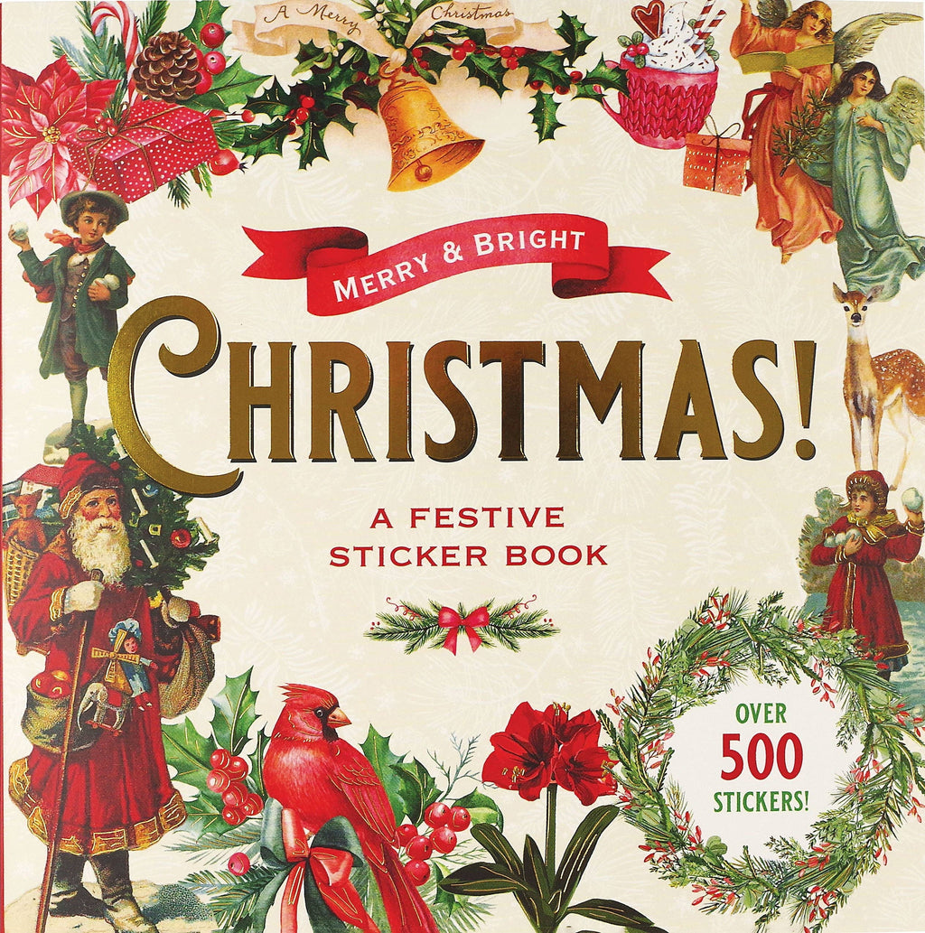 Peter Pauper Press - Merry & Bright Christmas! A Festive Sticker Book
