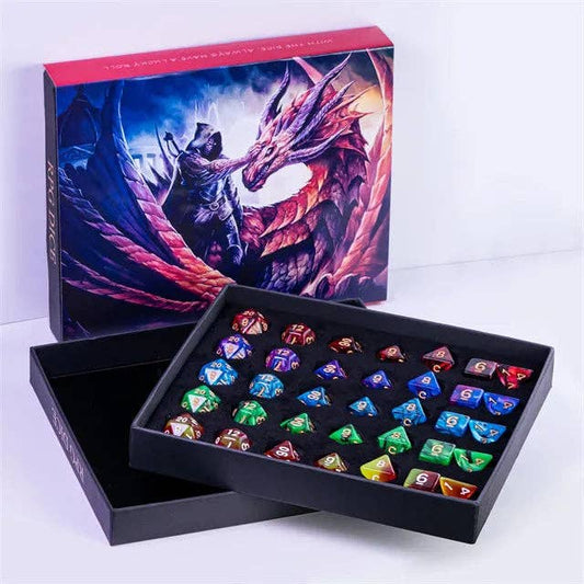 Game Master Dice - 5-Set Multipack Gift Set (35 Dice Total)