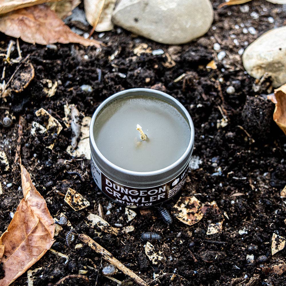Game Master Dice - Dungeon Crawler Gaming Candle