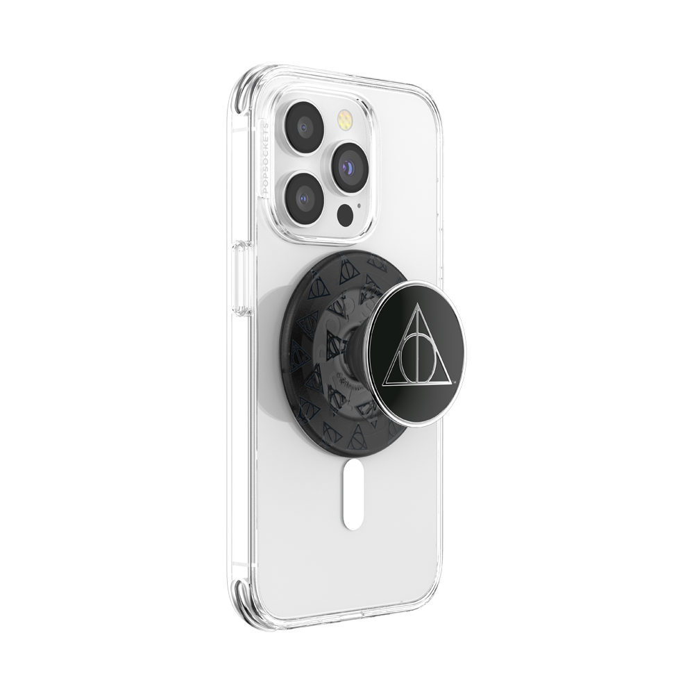 PopSockets - PopSockets MagSafe Phone Grip - Enamel Deathly Hallows