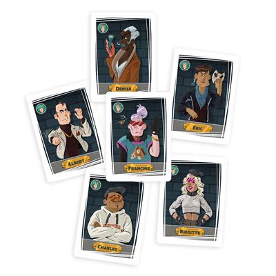 Asmodee: 6 Suspects Card Game