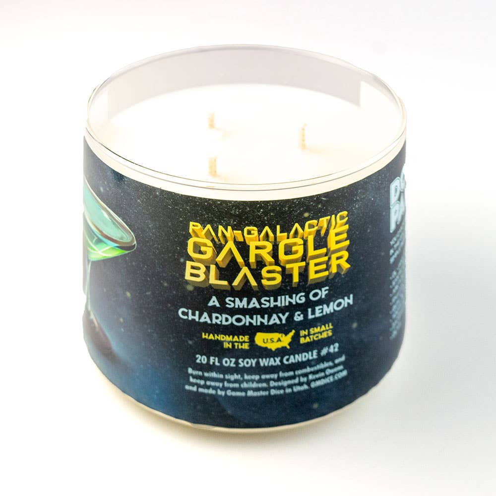Game Master Dice - Pan Galactic Gargle Blaster Candle