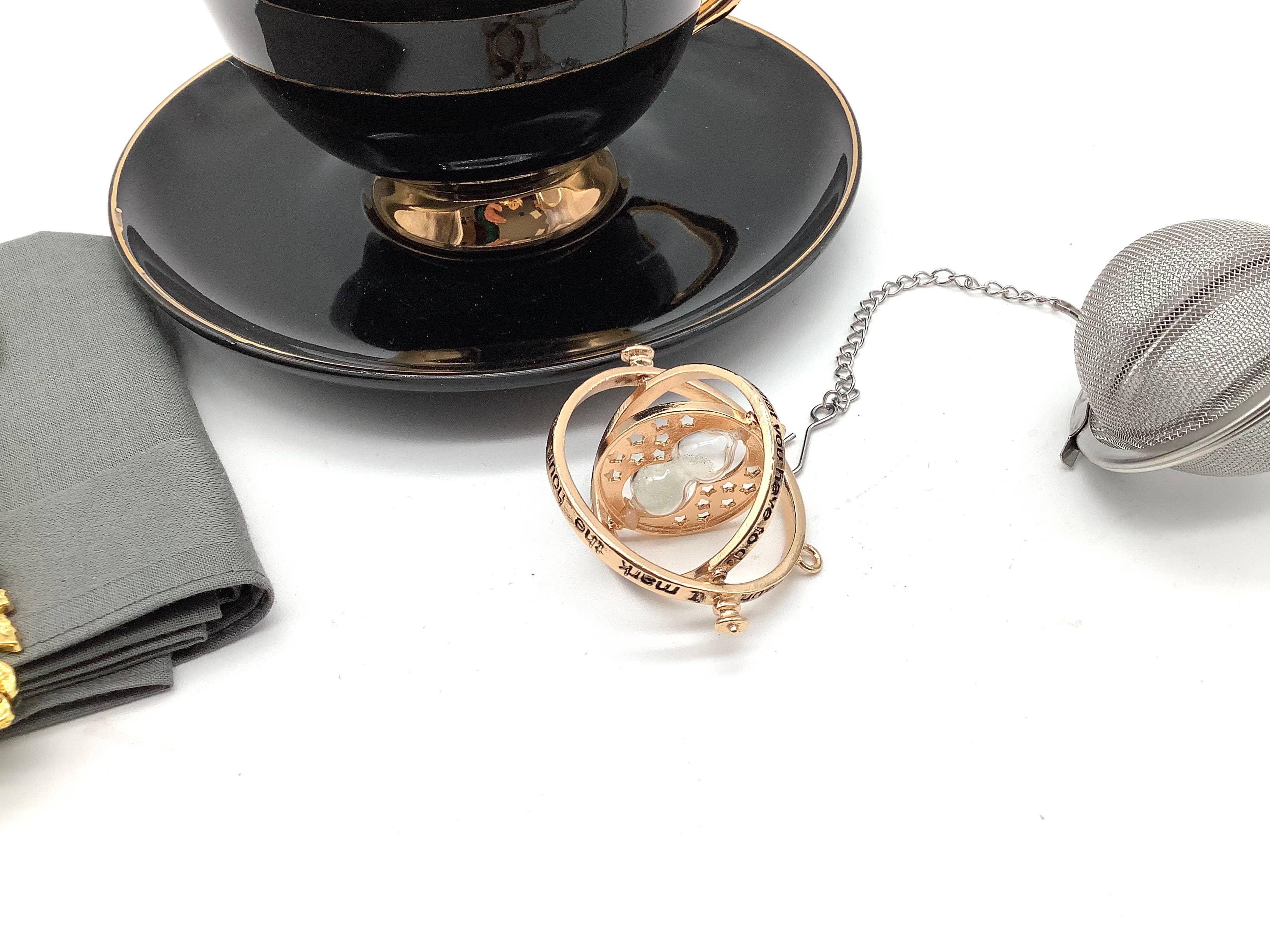 All Little Cute Things - Tea Ball Infuser Hermione Granger Spinning Time Turner