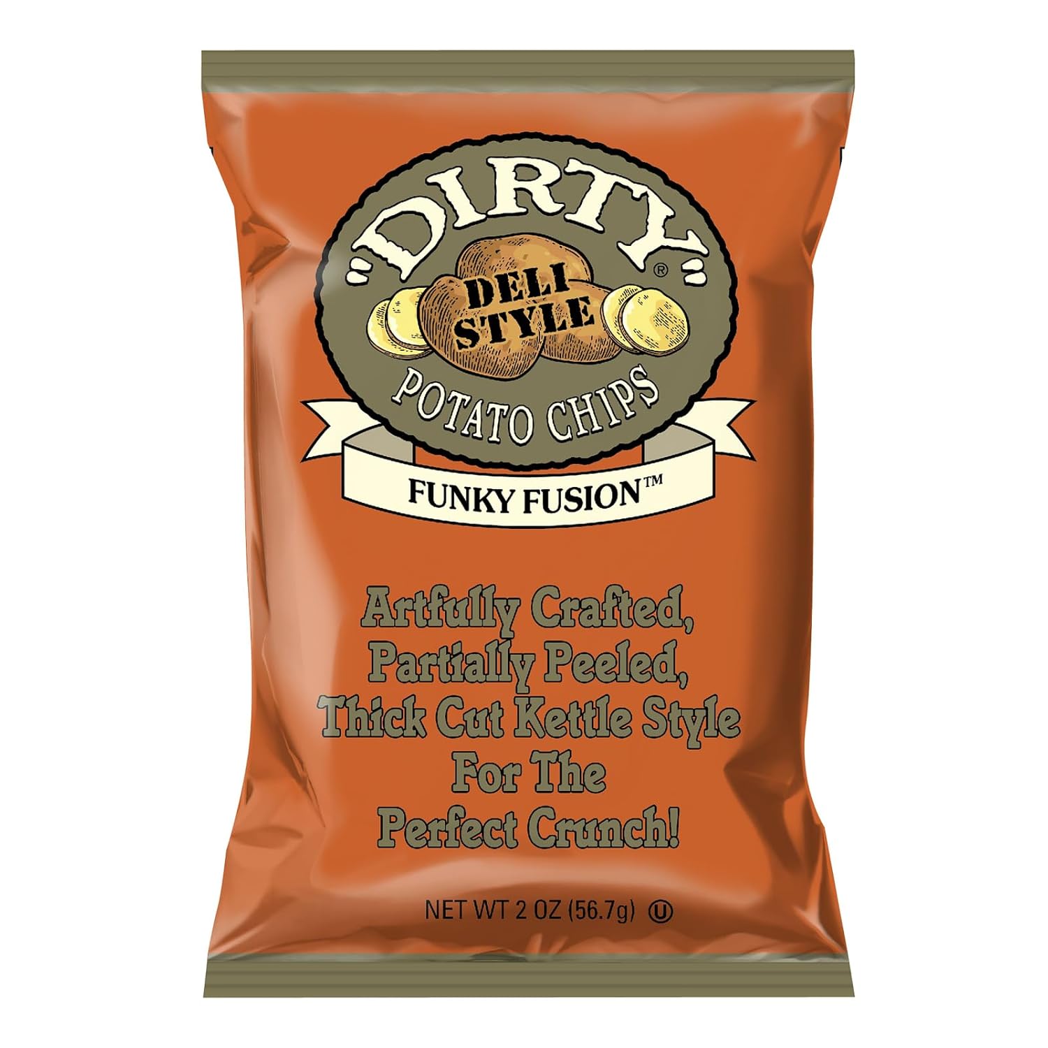 "Dirty" Potato Chips
