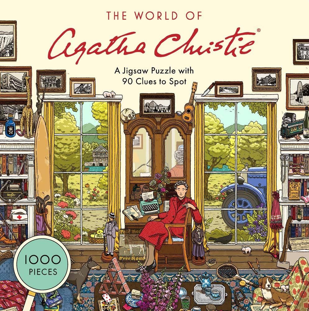 Chronicle Books - World of Agatha Christie 1000 Piece Puzzle