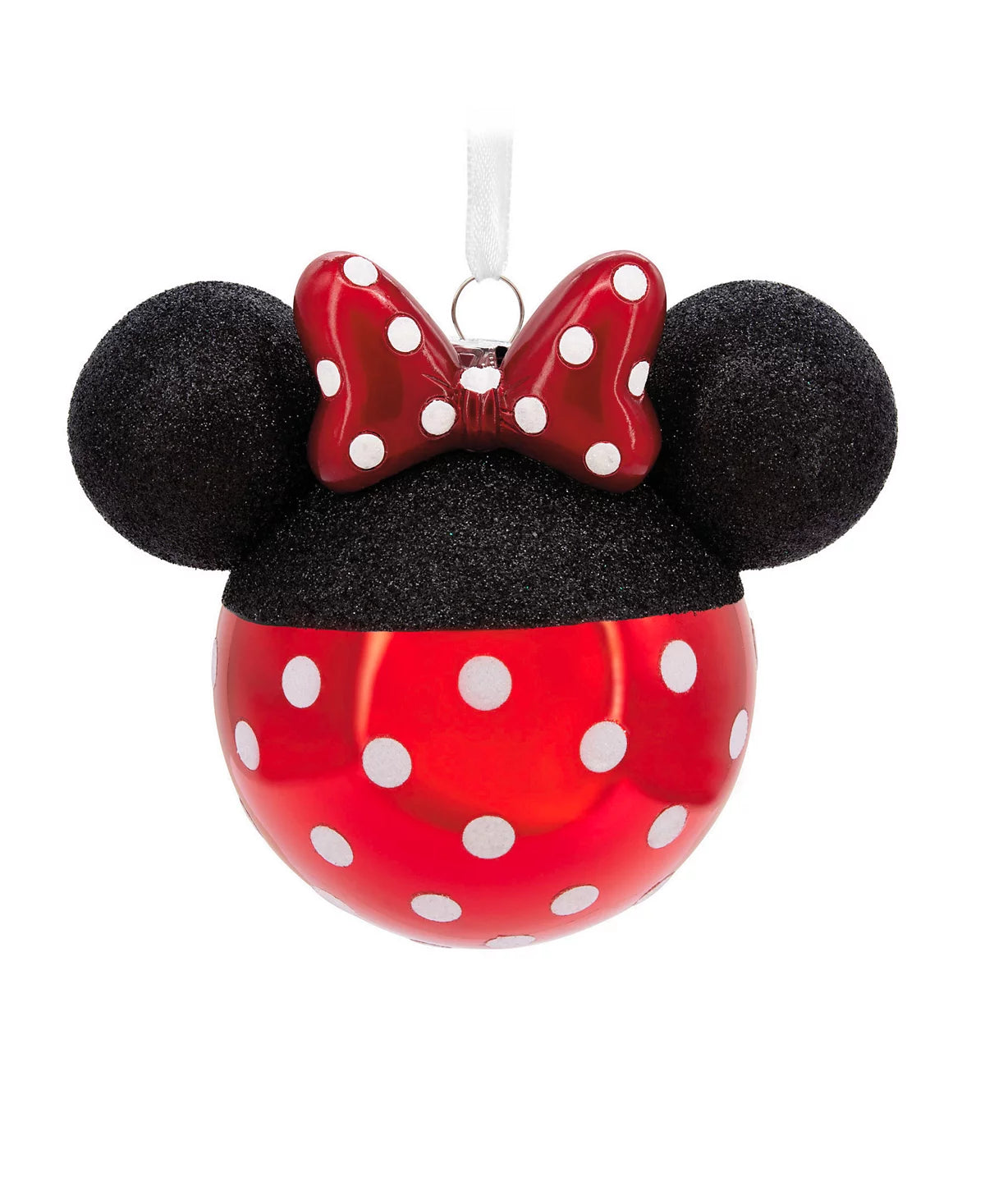 MINNIE MOUSE ICON BLOWN GLASS ORNAMENT