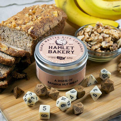 Game Master Dice - Hamlet Bakery Gaming Candle