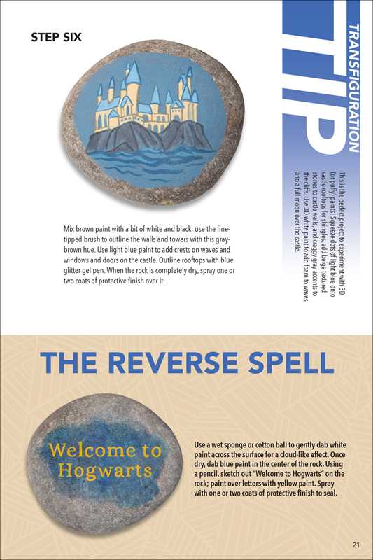 Simon & Schuster - Harry Potter Rock Painting by Marcy Kelman